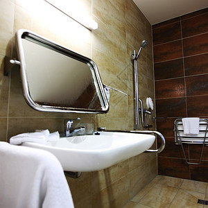 洗浴间混合器财产石头浴室龙头玻璃奢华合金镜子洗手间图片