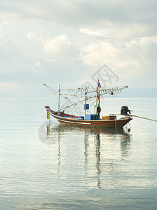 船舰反射旅行阳光岛屿海滩蓝色太阳运输血管天堂图片