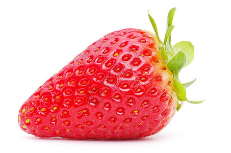草莓绿色红色种子叶子宏观团体食物白色活力水果图片