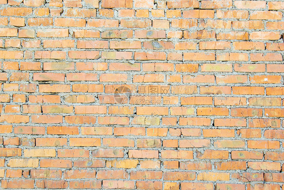 砖布背景背景斑点石墙水泥石匠历史建筑橙子积木石头墙纸图片