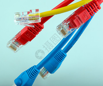 以太网网络电缆局域网计算机数据管子电脑电脑线插头力量电话电线图片