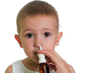 鼻喷液体流感病人宽慰治疗哮喘瓶子小瓶鼻子药店图片