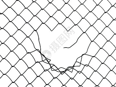 电线围栏监狱剃刀危险金属安全技术外壳缺口链环框架图片