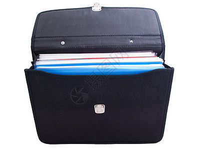 短小插件商业白色旅行文件夹盒子行李贮存黑色办公室配饰图片