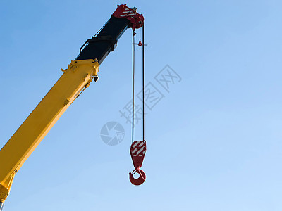 起重钩生长吊装工程绳索金属天空螺栓活动机器韧性图片