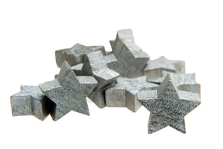 银星闪光火花庆典团体纸屑派对白色星星季节性金属图片
