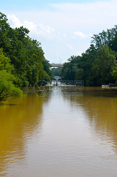 Brandwine河洪水图片