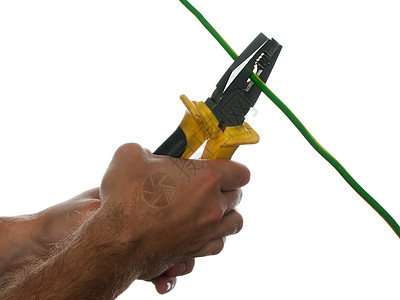 修理电线电线切割器刀具技术修理工钳子宏观金属修理扳手电工技术员背景