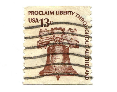 美国13美元的旧邮票邮差集电极自由邮件邮戳收藏品邮资邮政图片