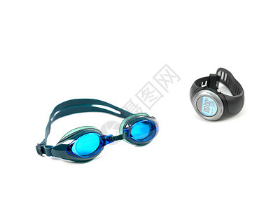 护戈镜眼镜风镜灵活性浴缸运动橡皮反射带子蓝色水池图片
