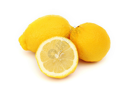 黄黄柠檬果汁热带蔬菜宏观叶子水果食物甜点营养工作室图片