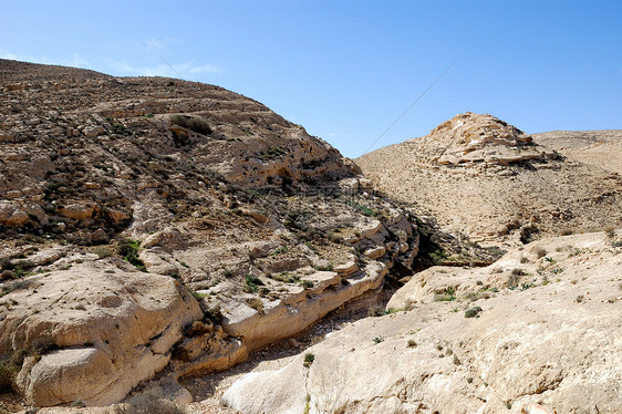 内盖夫沙漠砂岩荒野地质学爬坡旅行顶峰风景沙漠气候全景图片
