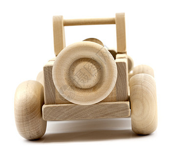 Retro 玩具汽车雕刻手工业工艺古董吉普车乐趣车辆头灯孩子们木头图片