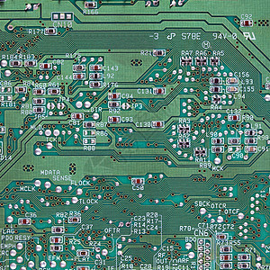 印刷电路蚀刻电阻器电脑接线电路板电子木板技术电容器痕迹图片