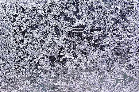 冰冰面图案玻璃温度水晶天气气候雪花磨砂气象窗户冻结图片