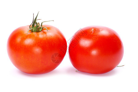 番茄绿色蔬菜水果白色红色图片