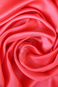 平滑的红丝绸背景织物红色布料纺织品奢华材料曲线窗帘柔软度投标图片