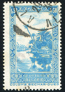 韦河树干邮戳历史性海豹海浪信封叶子波纹棕榈邮票图片