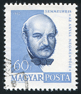 伊格纳兹森美尔韦斯海豹历史性集邮头发明信片成人古董信封男性邮票图片