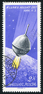卫星技术收音机导航邮票信号古董邮戳火箭邮资行星图片