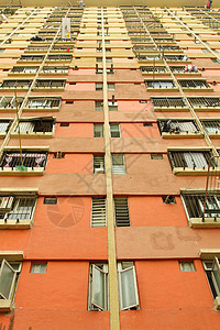 香港公共住房庄园财产住宅建筑房子城市土地民众天空蓝色图片