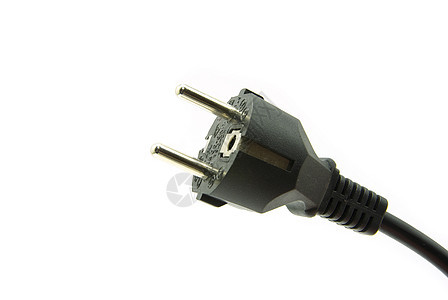 电源插件别针电压连接器黑色白色插座电缆绳索金属工业图片
