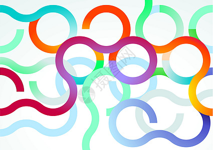 B 抽象曲线背景艺术水波互联网插图彩虹网站光谱庆典创造力旗帜背景图片