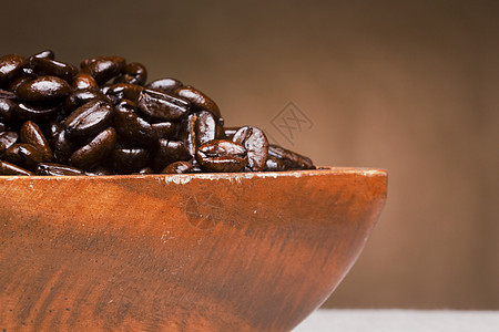 咖啡豆食物营养糖果咖啡店棕色农业背景图片