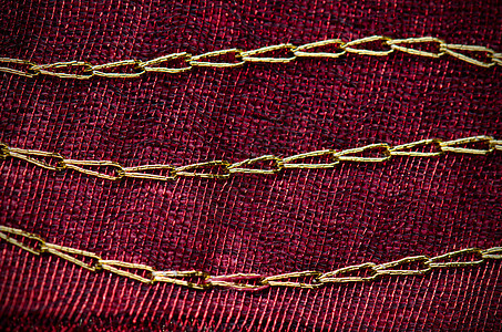 红布纹理材料起球织物折痕床单皮棉被单红色衣服纺织品图片