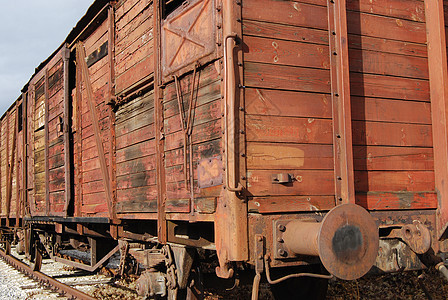 旧旧铁路车厢图片