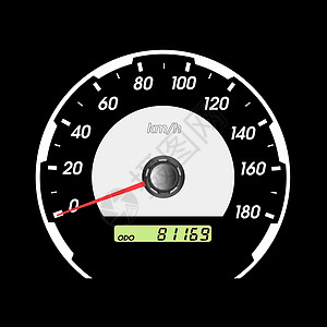 赛车设计速率计控制板运动车辆艺术速度数字汽油燃料测量仪表图片