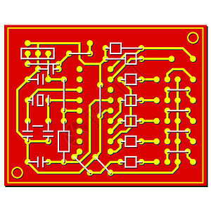 矢量抽象电路板卡片界面电路信号科学宏观制造业技术半导体编程图片
