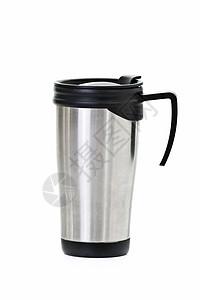咖啡薄泡咖啡塑料绝缘温度白色金属热水瓶杯子血管图片