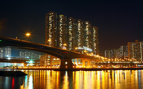 香港公共住房及江河天空财产民众运输建筑街道住宅城市蓝色火车图片