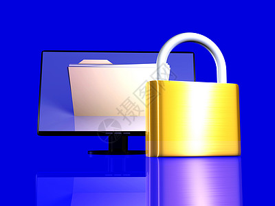 安全文件数据磁盘挂锁纯平档案电子密码监视器文件夹隐私图片