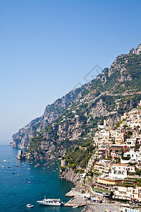 米诺里意大利天际全景海港海岸城市风景海岸线村庄旅行爬坡图片