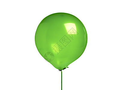 充气气气球 白底照片绿色生日黄色橡皮圆形喜悦塑料小路漂浮玩具图片