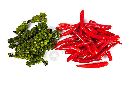 胡椒粉和辣椒白色食物香料香草健康饮食饮食美食红色植物粮食图片
