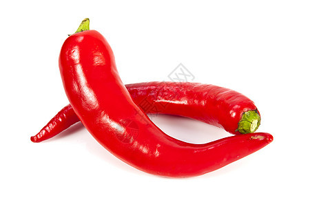 红胡椒红色色彩红辣椒蔬菜食物香料白色颜色背景图片