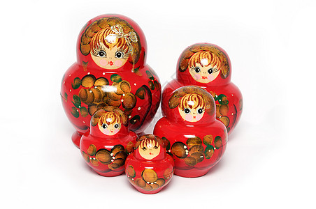 俄罗斯玩偶嵌套数字手工娃娃工艺文化头巾礼物纪念品艺术品图片