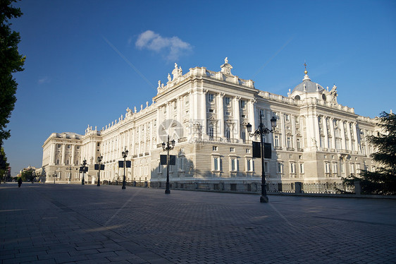 马德里皇宫的外表图片