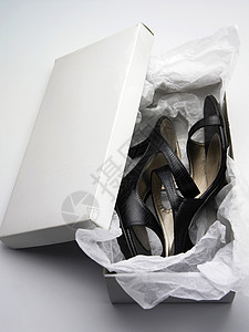 鞋男士鞋盒卫生纸个人皮革盒子鞋类服装鞋底配饰背景图片