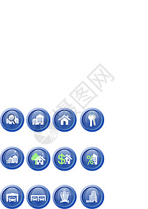 房地产图标贷款图表卧室主页插图抵押图标集网络车库公寓图片