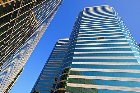 办公大楼景观城市窗户建造金融建筑黑色商业白色蓝色图片