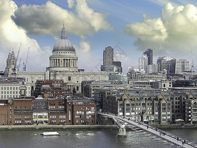 伦敦建筑金融玻璃工作天空办公室蓝色旅行房子首都兴趣图片