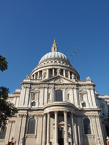 伦敦圣保罗大教堂宗教先生建筑学英语教会主场大教堂王国信仰图片