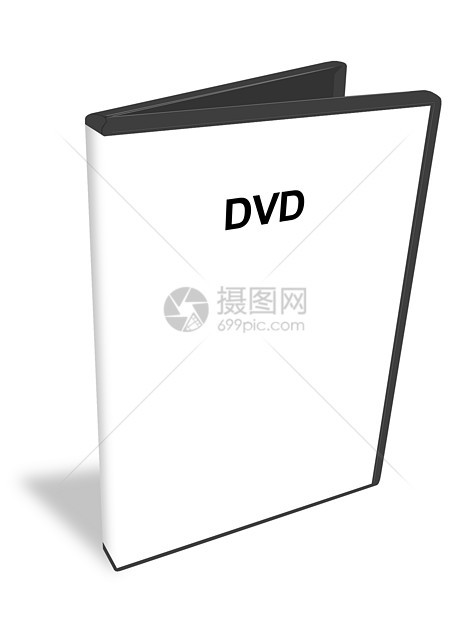 打开 DVD 框图片