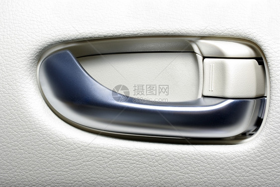 现代日本汽车的铝门把手 摘要反向记录图片