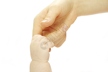 婴儿的手拇指手指父母男人生活儿子女孩家庭男生青年图片
