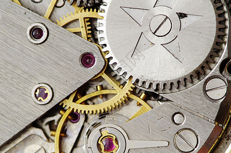 时钟机制车轮工作机器圆圈运动工程手表技术引擎力量图片